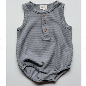 The Simple Folk Waffle Romper